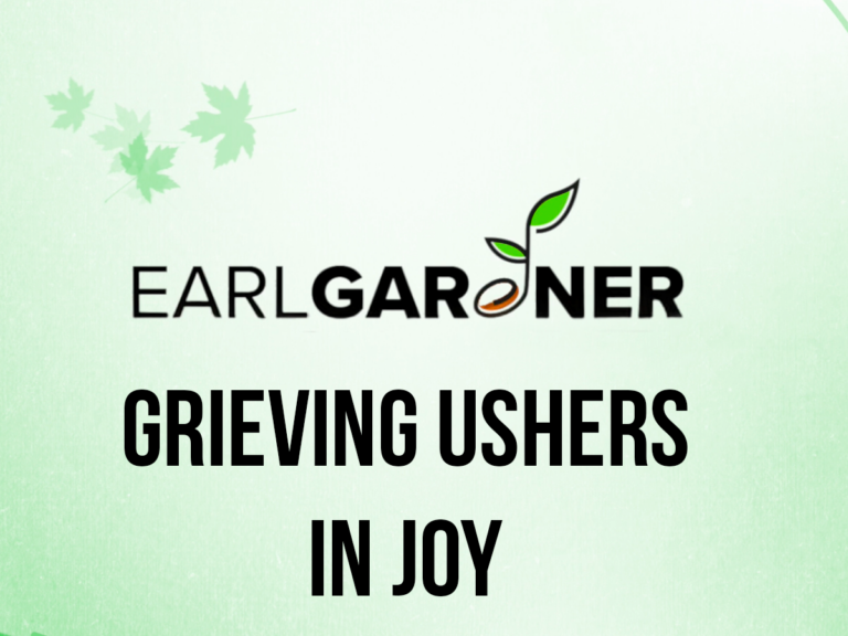 Weekly Wisdom with Pastor Earl | Grieving Ushers In Joy