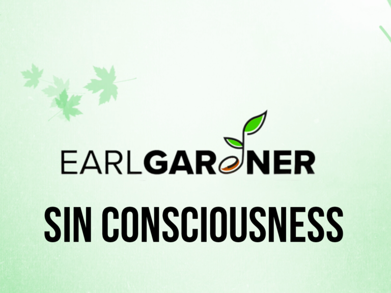 Weekly Wisdom with Pastor Earl | Sin Consciousness