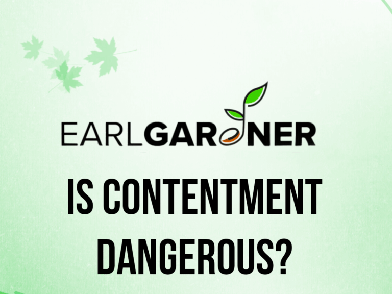 Weekly Wisdom with Pastor Earl | Is Contentment Dangerous?